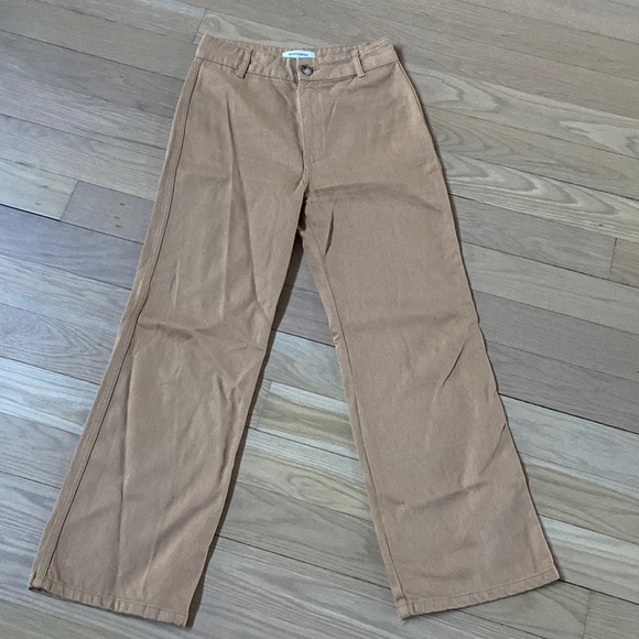 Reformation Marine Jeans in Butterscotch - Picture 2 of 8